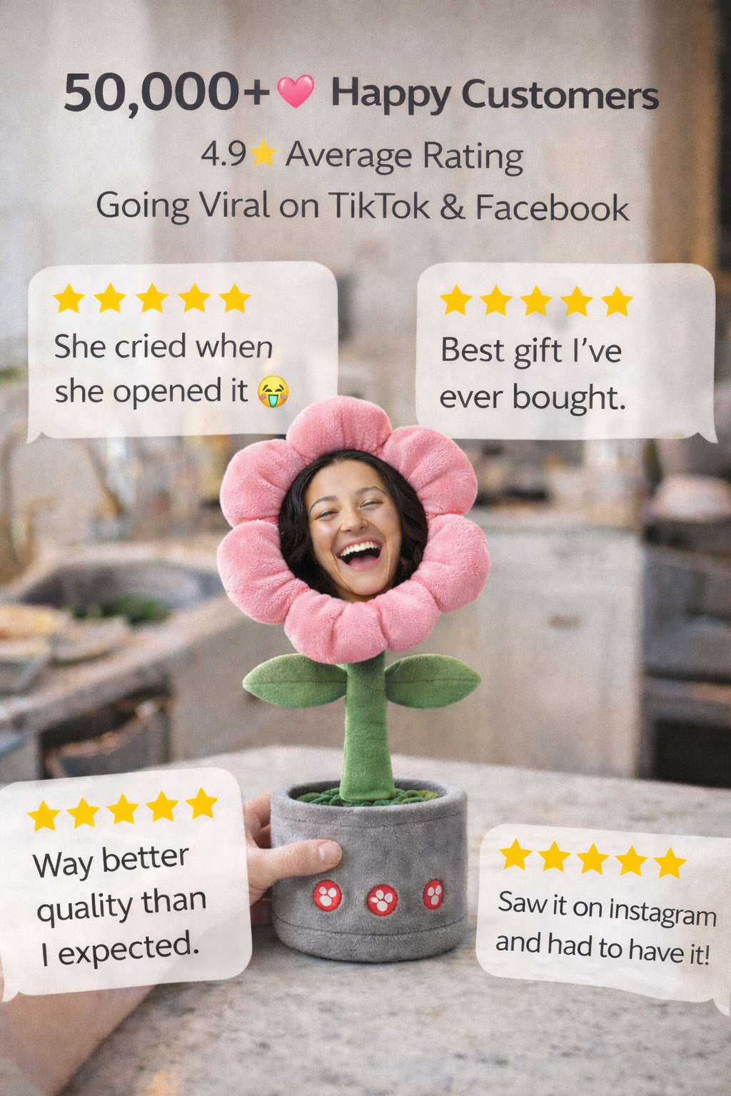 Custom Petal Plush™ + Free Gift Card